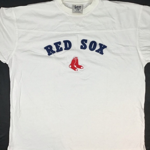White red sox t shirt Clearance